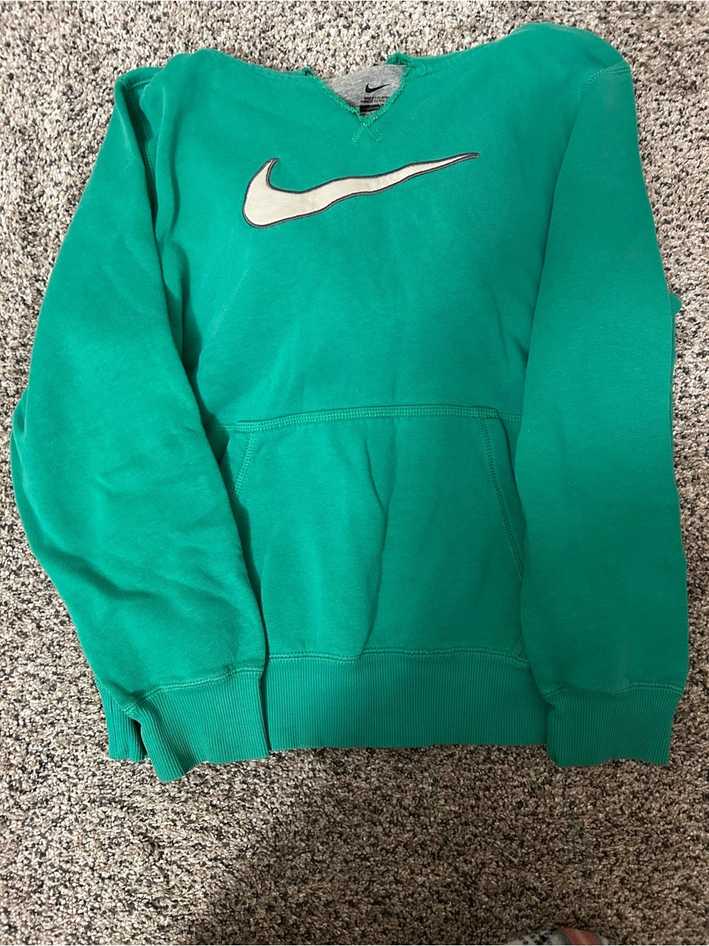 Nike Kids Vintage Teal Pullover Hoodie